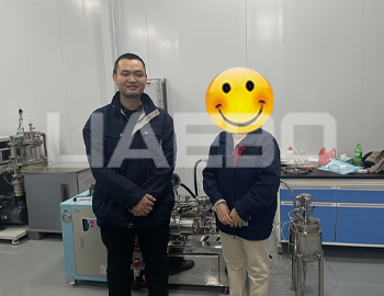 贛州某材料有限公司1L防爆砂磨機調試成功